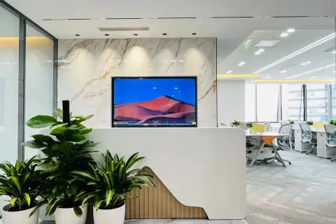 呼家楼东大桥双线地铁万通中心复星国际中心380平精装修带家具物业直租