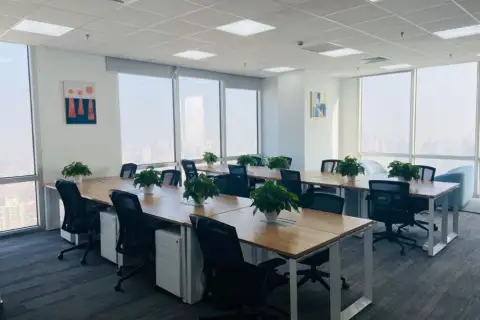 虹口接杨浦 - 核心CBD办公甲级 - 110平小面积精装办公